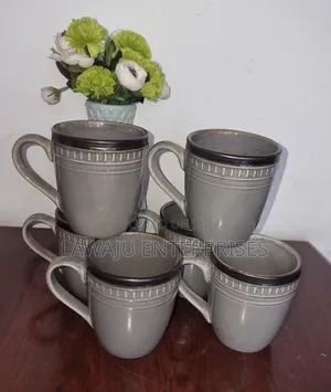 Set of 6 Ceramic Mugs
