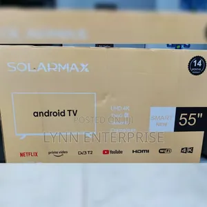 Solarmax 55" QLED Android Smart TV