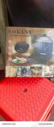 Brand New Sokany Sandwich Maker with Indicator Light - 1