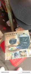 2-Slice Sandwich Maker for Toasting & Pressing - 1