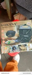 Brand New Sokany 2-Slice Sandwich Toaster - 2
