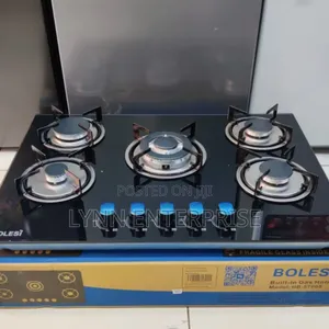 Bolesi Built-in Kitchen Hob 90cm 5 Gas Burner