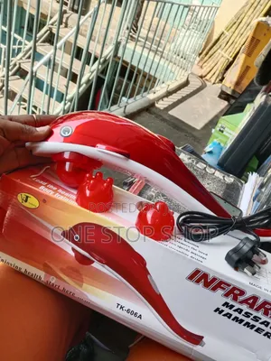 Infrared Dolphin Massager with Interchangeable Heads