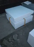 Luxury White Executive Coffee Table - Modern Square - 2