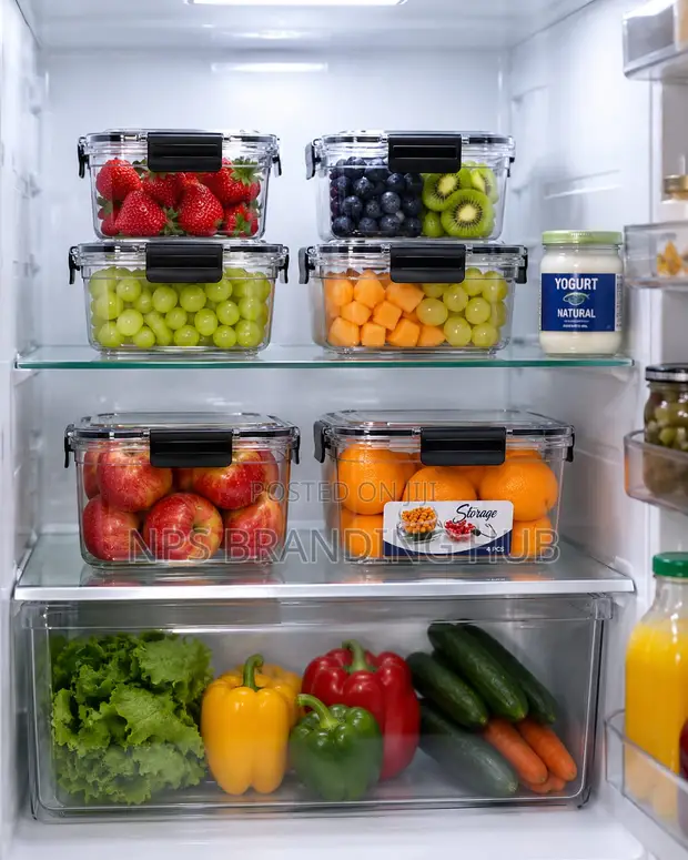 Transparent Airtight Pantry Boxes (Acrylic) - 1