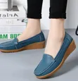 Ladies Casual/Official Leather Loafers - 1