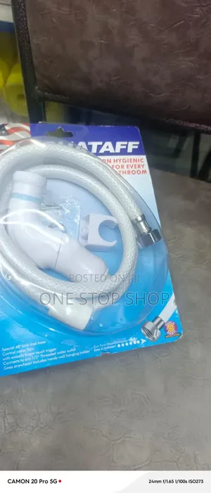 Arabic Shower with Plastic Sprayer Head & Flexible Hose