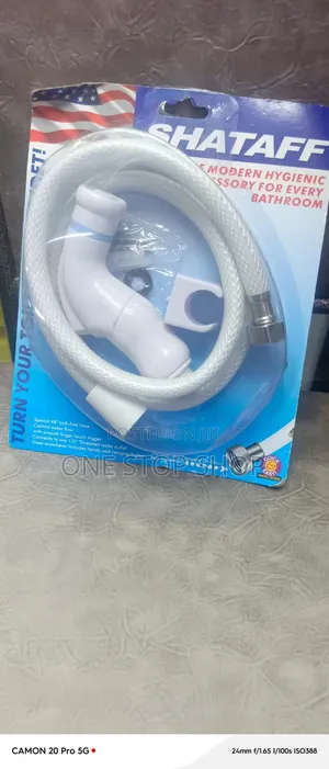 Handheld Bidet Nozzle with Flexible Hose & Wall Holder