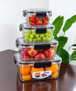 4-in-1 Transparent Airtight Pantry Boxes - 1