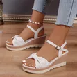 Executive Multi-Colour Wedge Shoes - 3