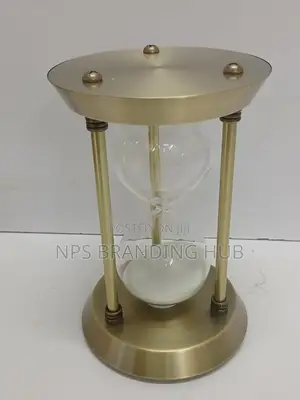 Metal Hourglass Sandtimer - 1 Hour