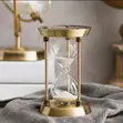 Metal Hourglass Sandtimer - 1 Hour - 4