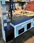 Modern TV Stand with Built-in Flower Stand - Brand New - 2