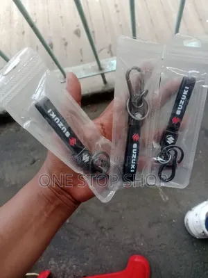 Suzuki Branded Strap Keychain with Metal Carabiner