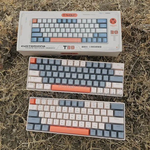 T-Wolf T30 63-Key Mechanical Gaming Keyboard - 1