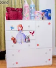New Baby Chest of Drawers Cabinet - Cartoon Themed - 3