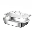 Stainless Steel Grilled Fish Pan & Roaster (4.2L) - 2