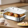 Stainless Steel Grilled Fish Pan & Roaster (4.2L) - 4