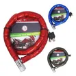 Bike Lock with Braided Steel Cable Core - 1