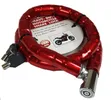 Motorbike Lock with Interlocking Rollers - Hard to Cut - 1