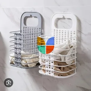 Wall-Mounted Foldable Clothes Hamper