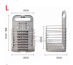 Foldable Wall-Mounted Organizer Basket