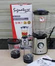 Blender Mpya ya Signature 3-in-1 na Jar ya Kusaga - 1