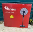 Ramtons RM/572 Standing Fan - Nyeusi, 3 Speed - 2