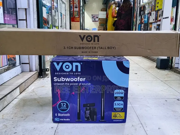 Von VES2003ET 3.1CH Tallboys Home Theatre System - 1