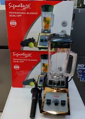 Signature Commercial Blender 2000W, 2.0L Unbreakable Jug