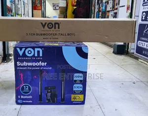 Brand New Von 3.1 Tallboy Home Theater System