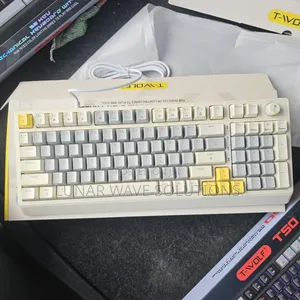98-Key Mechanical Keyboard with Knob