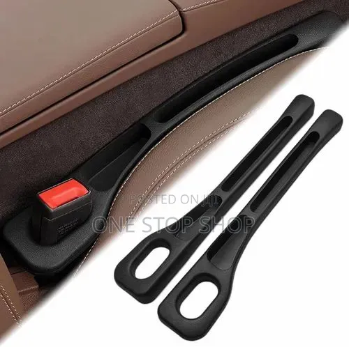 New Black Car Seat Gap Filler - Fits Between Seat & Console - 1