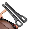 New Black Car Seat Gap Filler - Fits Between Seat & Console - 2