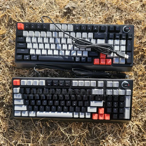Wired Gaming Keyboard with RGB Backlighting - 1