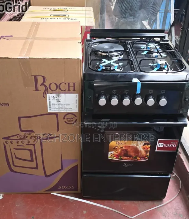 Turkey Roch 50x55cm Standing Cooker with Electric Oven - 1