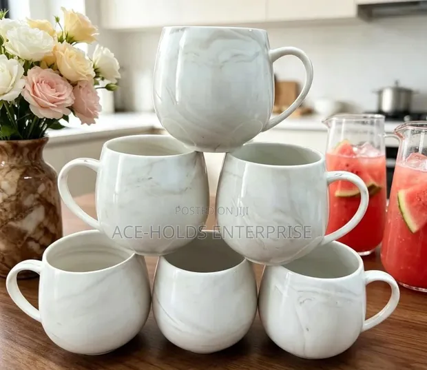 Restocked: Beautiful Pot-Like Ceramic Coffee/Tea Mug (470ml) - 1