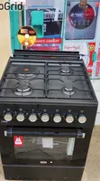 Mika Black 3G+1E Standing Cooker 60x60cm Jet Burners & Auto Ignition - 2
