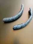 Brand New Gray Marble Pattern Steering Wheel Grip Covers - 1
