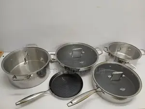 9-Piece Triply Stainless Steel Cookware Set