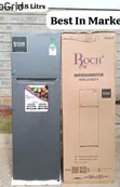 Roch RFR-210-DT-I 2 Door Refrigerator (168L), Silver - 2