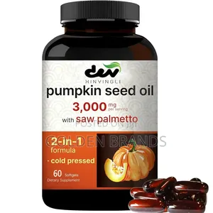 Virgin Pumpkin Seed Oil na Saw Palmetto 3000mg