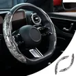 Kifuniko cha Steering Wheel cha Forged Carbon kwa Mazda - 1
