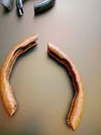 Segmented Brown Wood Grain Pattern Steering Wheel Cover - 2