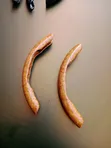 Peach Wood Grain Steering Wheel Cover (2pc) - 2