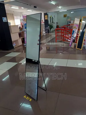 Executive Dressing Mirror - Dhahabu na Nyeusi