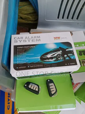 Mfumo wa Usalama wa Gari na Fob za Ufunguo 2