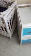 Baby Cot/Bed with Chest of Drawers - 2