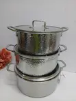6 Pcs Stainless Steel Cookware Set - 2