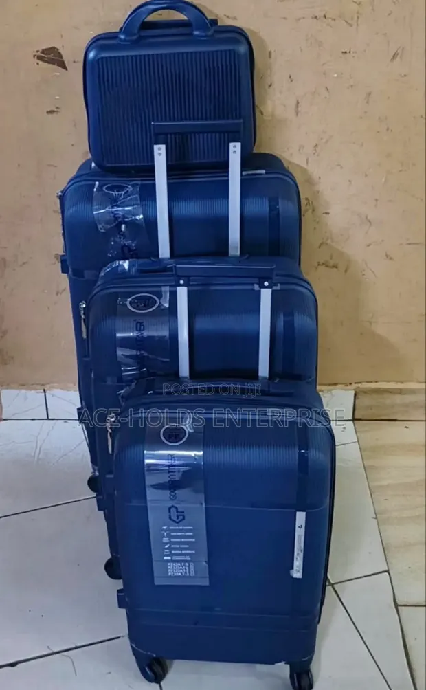 Goodpartner Size 3 4-in-1 Unbreakable Rubber Suitcase Set - 1
